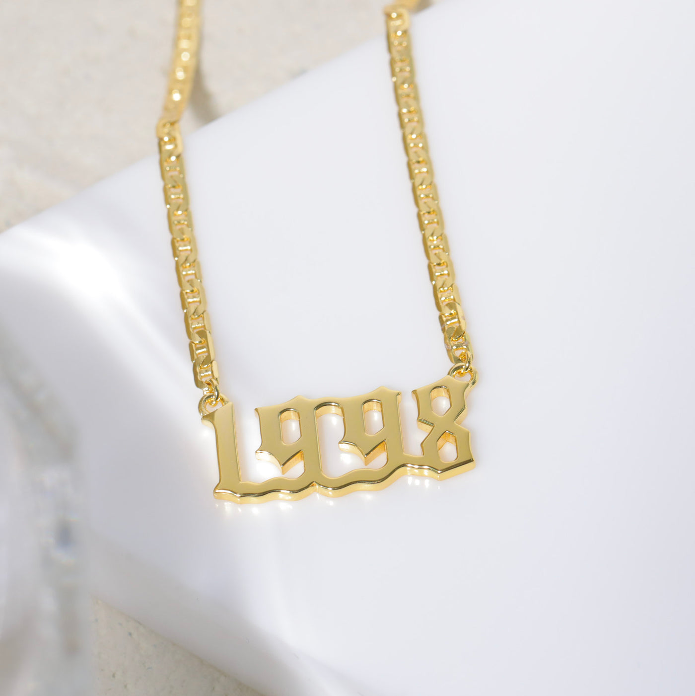 Birth Year Necklace