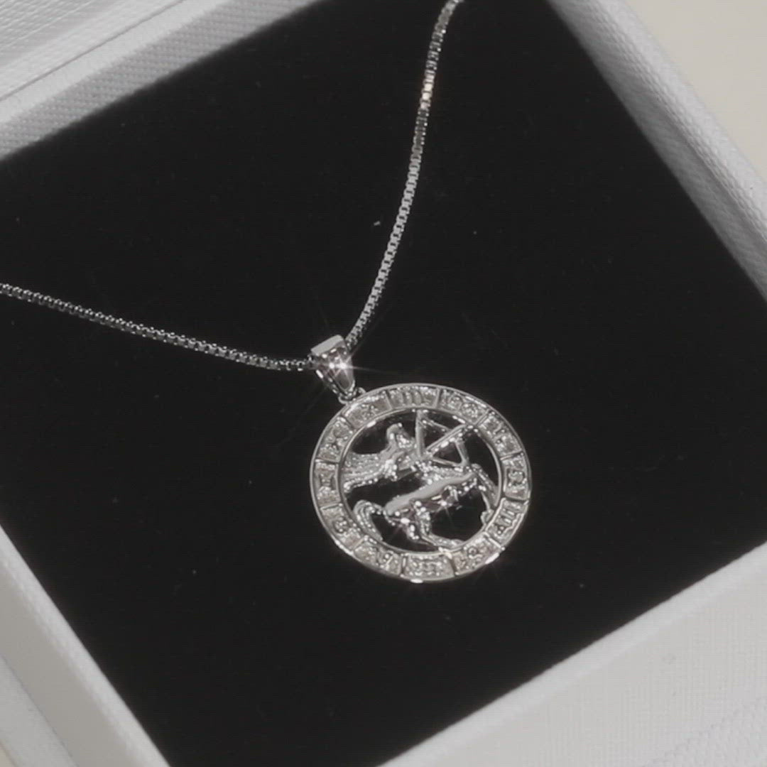 Zodiac Coin Necklace