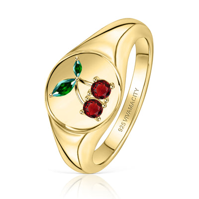 Anillo de beso de cereza