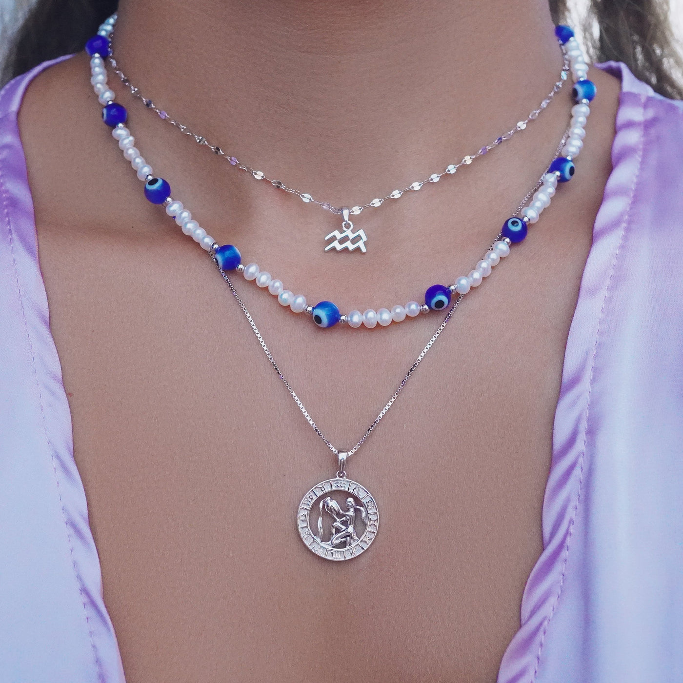 Zodiac Coin Necklace