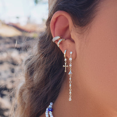 Starry Eyed Ear Cuff