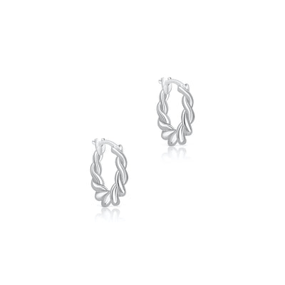 Vintage Twist Hoops