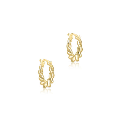 Vintage Twist Hoops