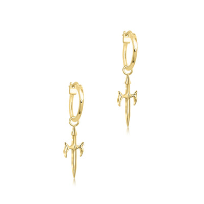 Boucles d'Oreilles Lame Phénix