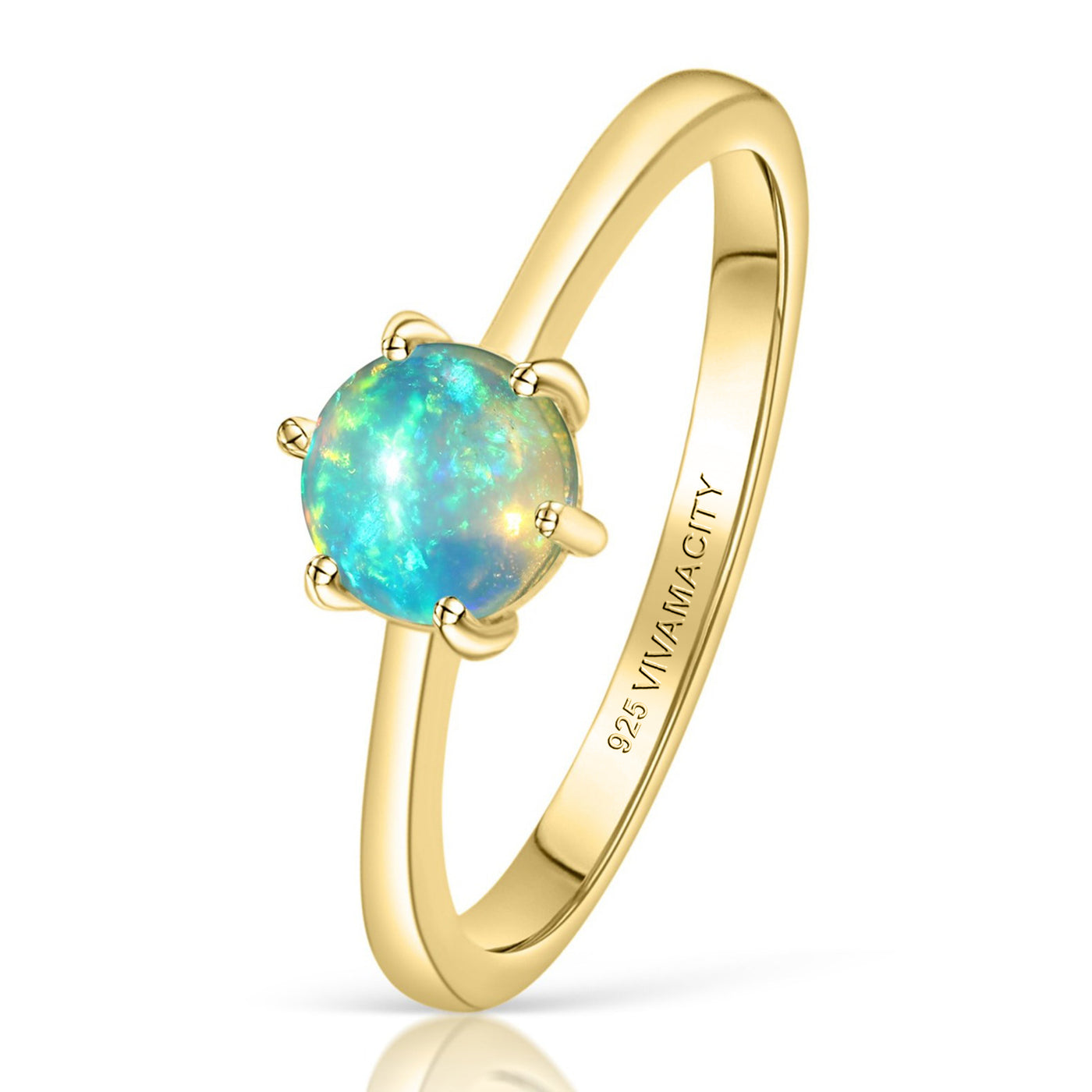 Ethiopian Opal Ring