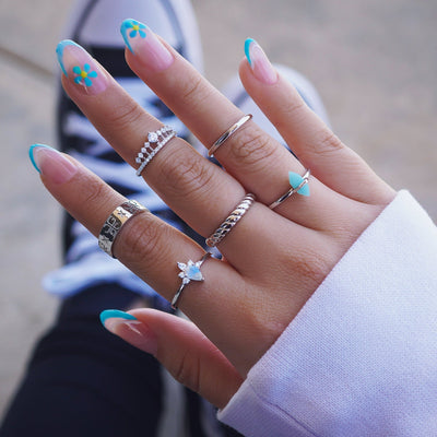 anillo torcido real