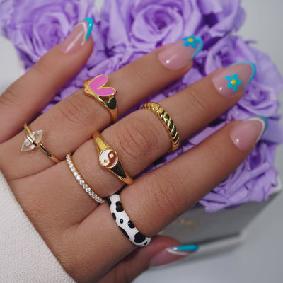 anillo torcido real