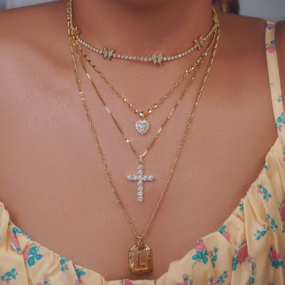 Kruzifix Halskette