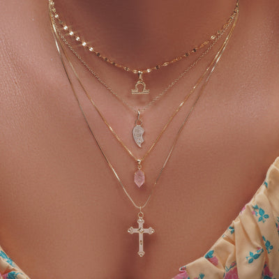 Eija Cross Necklace