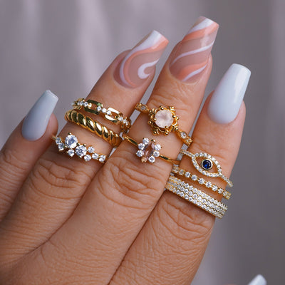 anillo torcido real