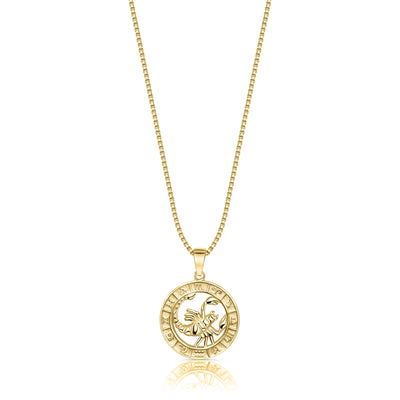 Zodiac Coin Necklace