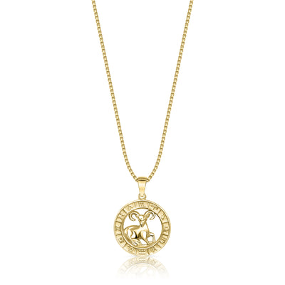 Zodiac Coin Necklace