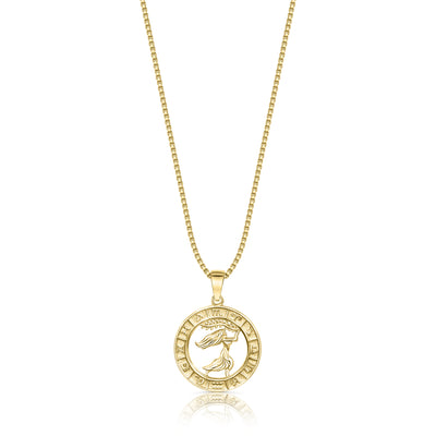 Zodiac Coin Necklace