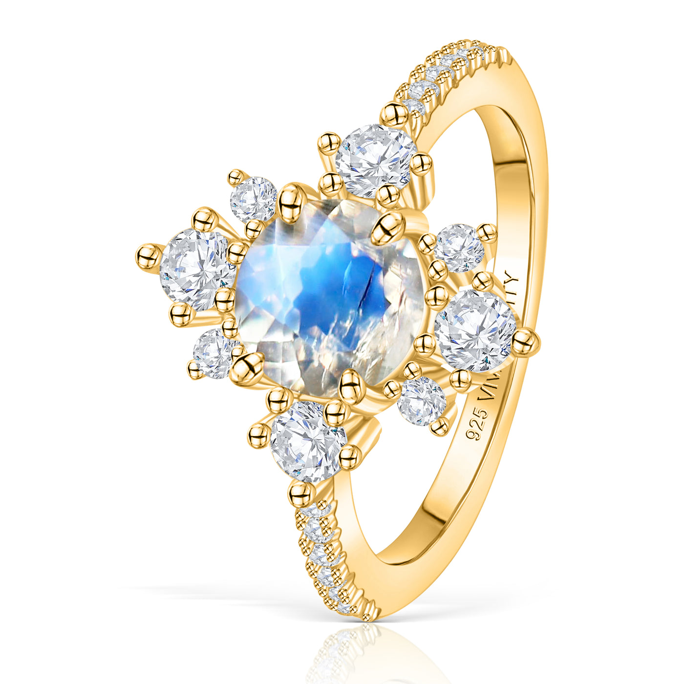 Bague pierre de lune Aspen