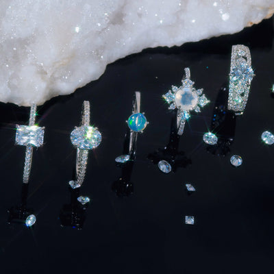 Eleganter Diamantring