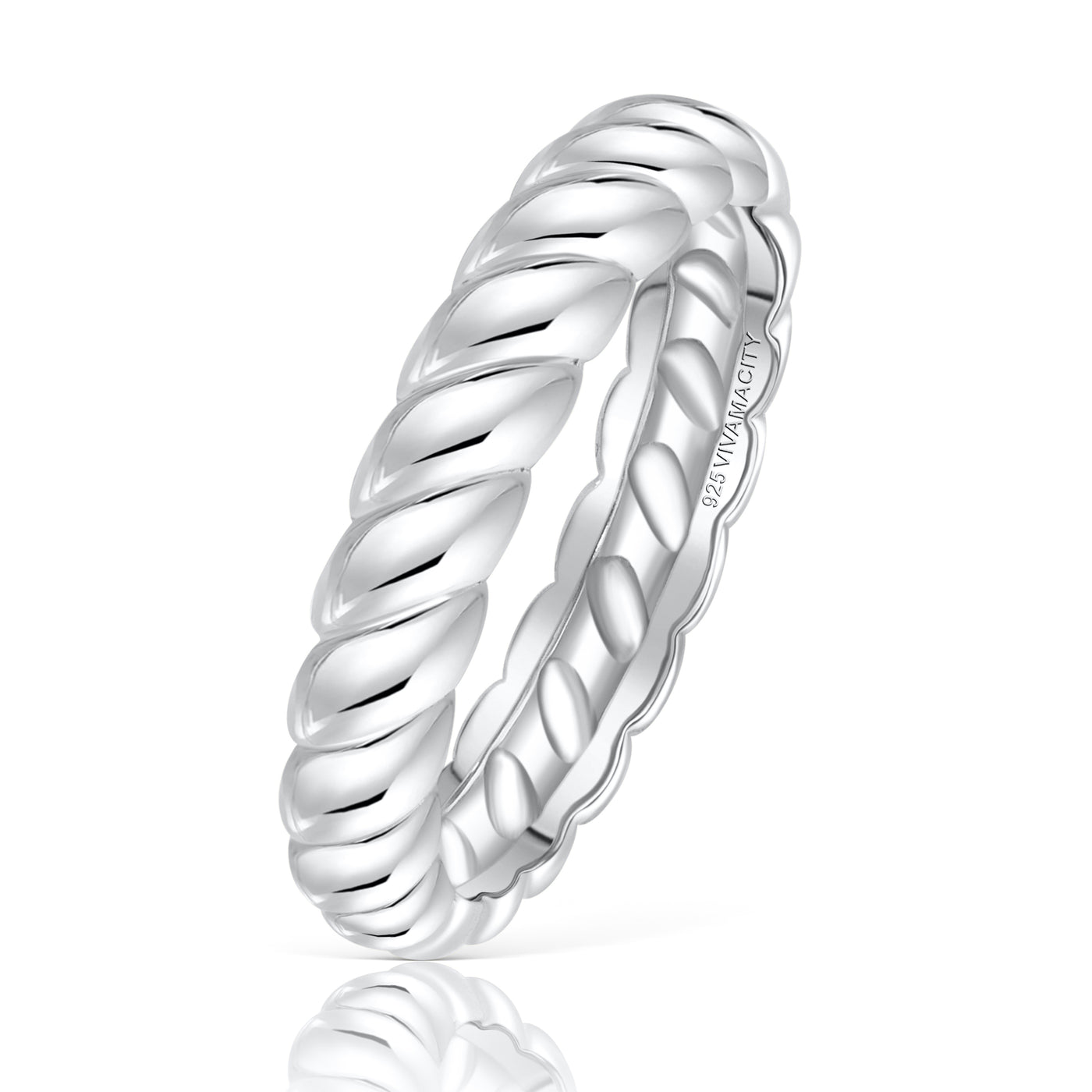 anillo torcido real