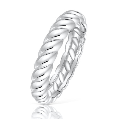 anillo torcido real