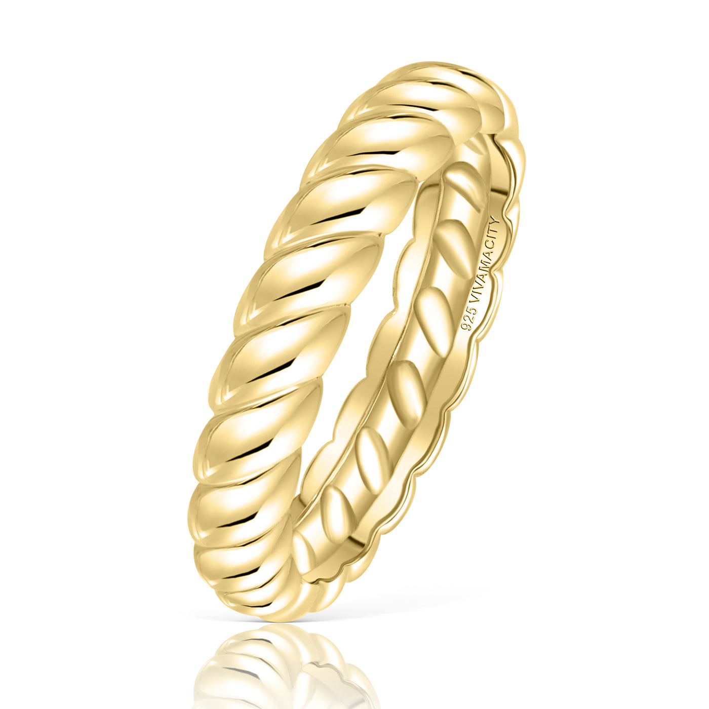 anillo torcido real