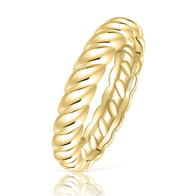 anillo torcido real