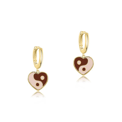 Boucles d'oreilles Latte Love