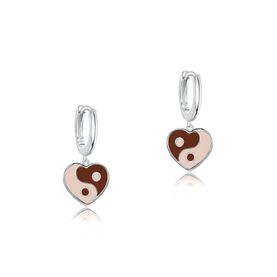 Boucles d'oreilles Latte Love