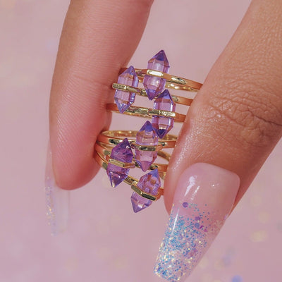 Amethyst-Kalei-Ring