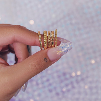 anillo torcido real