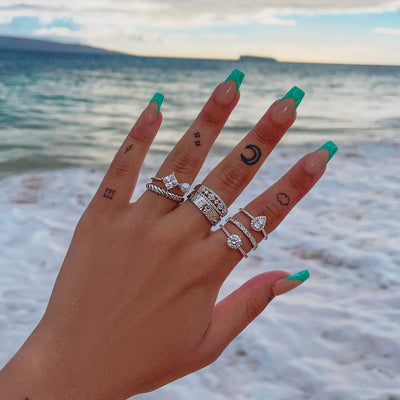anillo torcido real