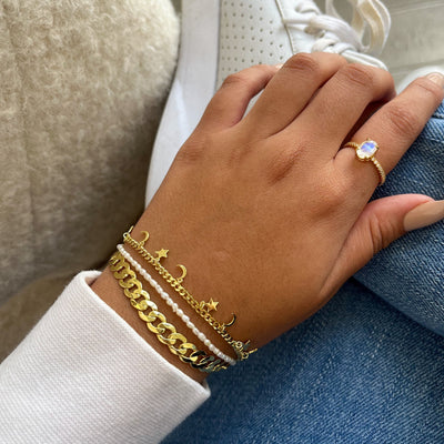 Pulsera de perlas de agua dulce