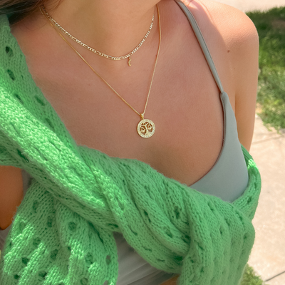 Zodiac Coin Necklace