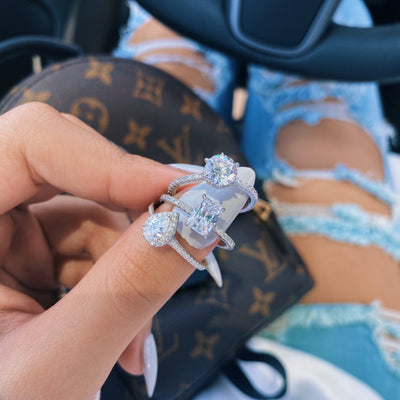 Eleganter Diamantring