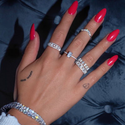 Eleganter Diamantring