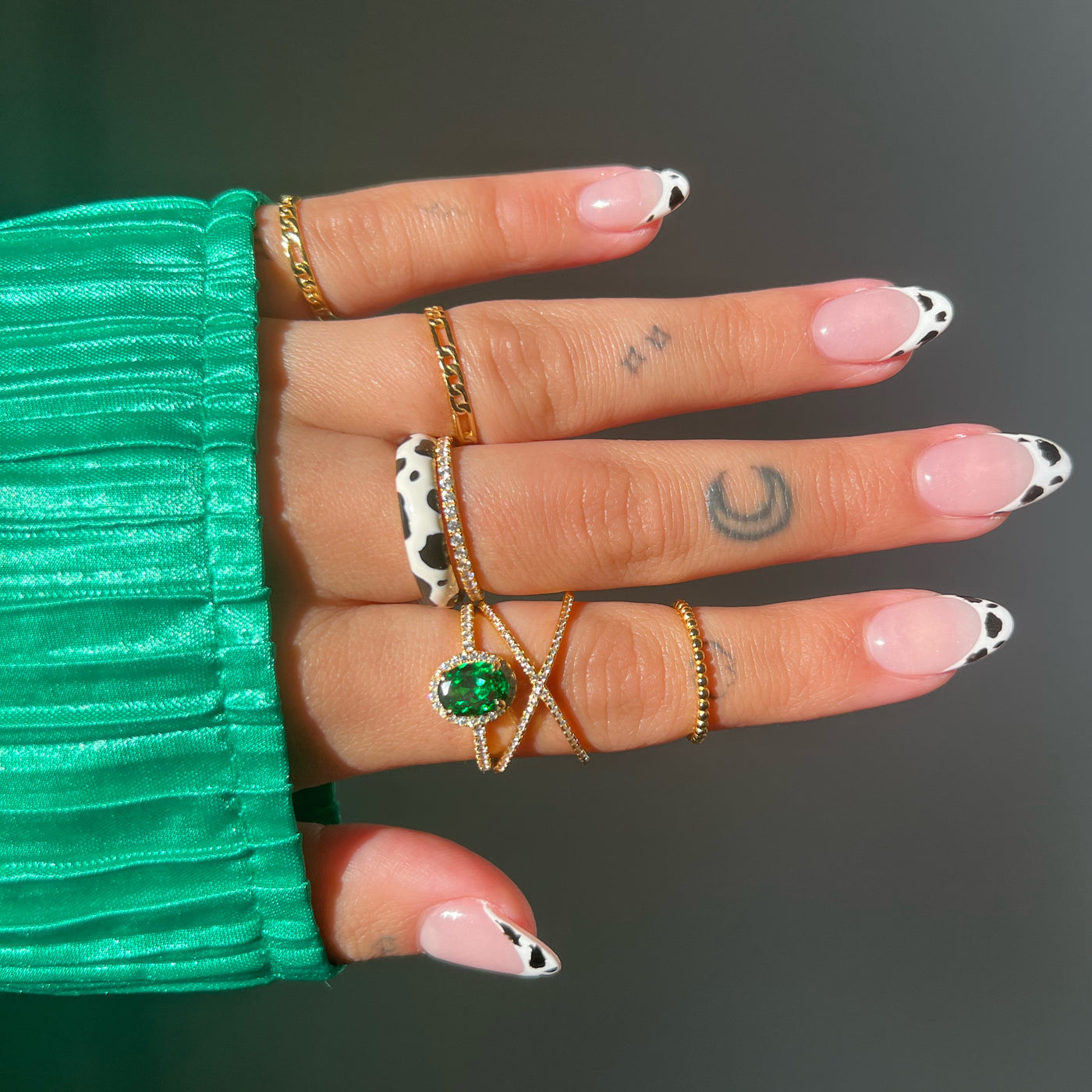 Anillo de banda de diamantes