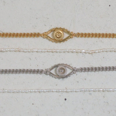 Pulsera de perlas de agua dulce