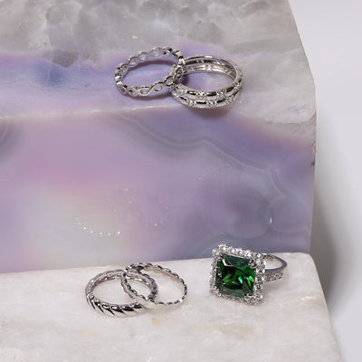 anillo torcido real